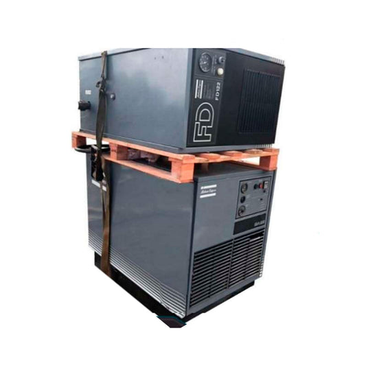 COMPRESOR MARCA ATLAS COPCO MODELO GA22 + SECADOR DE AIRE D122
