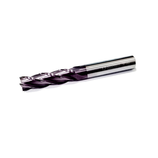 Fresa De Carburo 12.00 Mm X12X45X100 Larga Yg1 G9453912