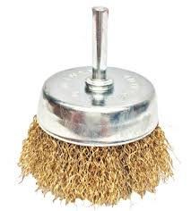 GRATA COPA Ø75MM CON VASTAGO. 0.35MM (ZLG-27)