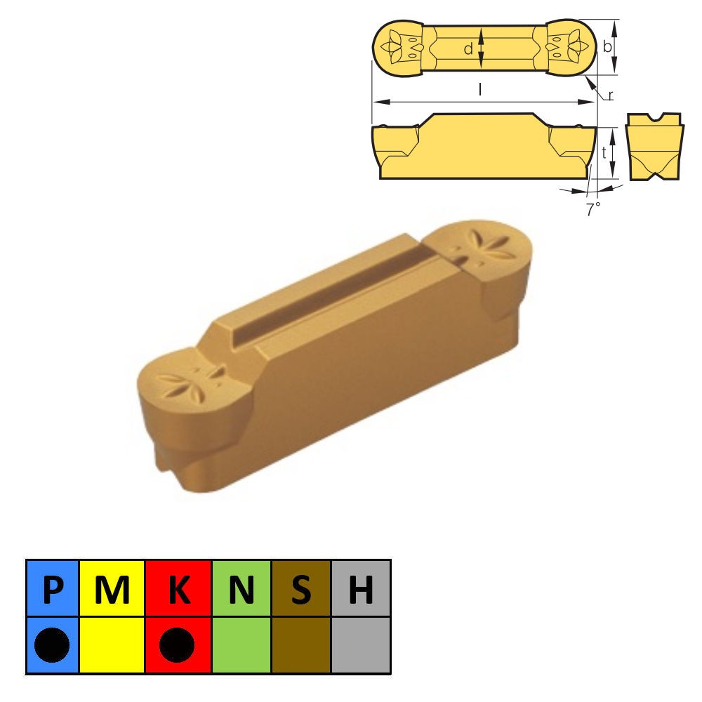 INSERTO MRMN300-M BP6225A (BPS253) 3MM (RADIO 1.5MM)