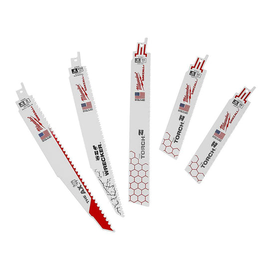 Set Cuchillas 5Pc Demolicion Mod.49-22-1105     Milwaukee    561235