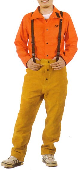 Pantalon Soldador Xxxl Amarillo