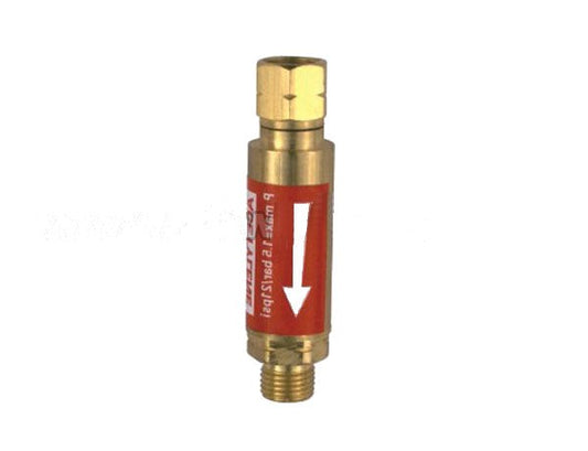 Valvula Antiretroceso 288L Acetileno Zaf-17A